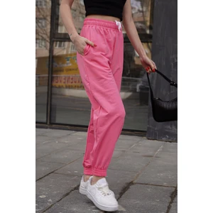 Fuşya Comfort Fit Basic Eşofman Altı MG1635