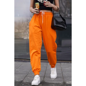 Turuncu Comfort Fit Basic Eşofman Altı MG1635