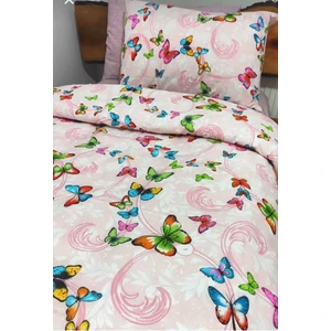 Mert Collection Çarşı Tek Kişilik Nevresim Takımı Lastikli Çarşaf 2 Yastık 4 Parça