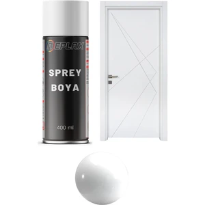 Parlak Beyaz Amerikan Kapı Sprey Boyası 400 Ml