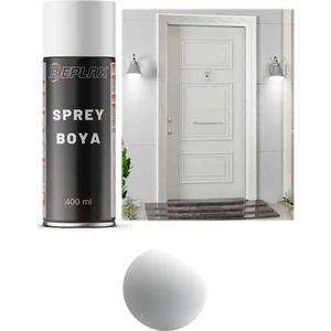 Mat Beyaz Çelik Kapı Sprey Boyası 400 Ml