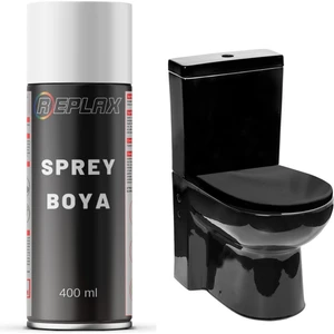 Siyah Klozet Sprey Boyası Suya Dayanıklı 400 Ml