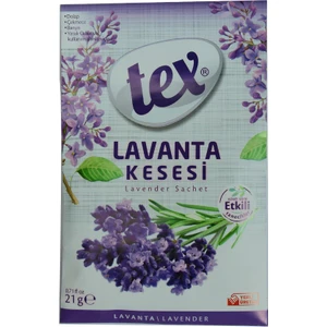 Dolap Çekmece Banyo Oda Kokusu Lavanta Kesesi Askılı 21 gr 1 Paket