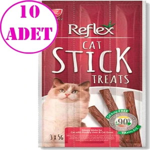 Ciğerli Kedi Ödül Çubuğu 3 Adet 5 gr 10 Ad