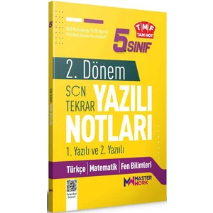 5. Sınıf 2. Dönem 1. ve 2. Yazılı Notları Son Tekrar