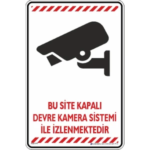 İsg Tabelam Bu Site Kapalı Devre Kamera Sistemi Ile Izlenmektedir