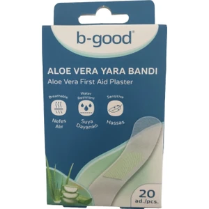 B-Good Aloe Vera Yara Bandı 20 Adet Suya Dayanıklı