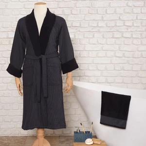 Karaca Home Luan Lacivert %100 Pamuk Bornoz L/xl