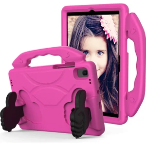 M.TK Moveteck Lenova M10 Plus 10.6inç 3.jenarasyon(3.nesil) Uyumlu Kılıf Karakterli Tutmalı Silikon Tablet Kılıfı Ibuy Like Parmaklı Çocuk Eğlenceli TB125FU