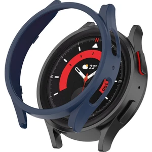 M.TK Moveteck Samsung Galaxy Watch 5pro 45MM Uyumlu Kılıf Ekran ve Kasa Koruyucu 360 Derece Tam Kaplar Sert Pc 2in1 Set