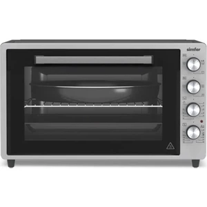 7033 Inox Gri 70 Litre Turbo Midi Fırın