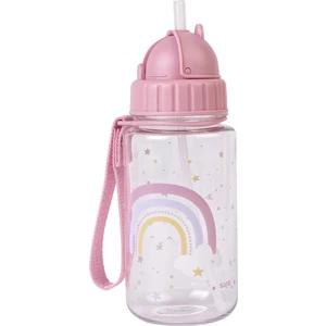 Askılı Pipetli Matara 450ML Rainbow