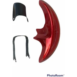 Motorcu Aziz Aslan Agk&cg 125 Ön Çamurluk Plastik Kırmızı Ncr