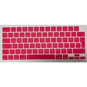 Macbook Pro 14 Inç 2023 A2779 M2 Max Pro Işlemcili Türkçe Q Silikon Klavye Koruyucu