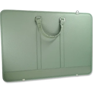 Suni Deri Proje Çantası 40X55CM N:512 Mint Yeşil
