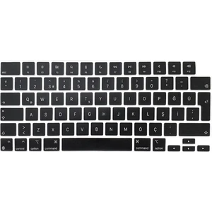 Macbook Pro 16 Inç 2023 A2780 M2 Max Pro Işlemcili Türkçe Q Silikon Klavye Koruyucu