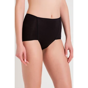 Magic Form 640 Penye Yüksek Bel Külot - Siyah