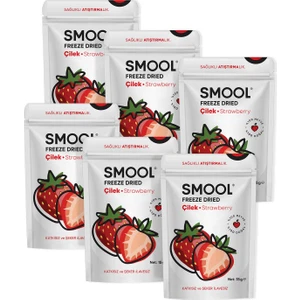 Freeze Dried Çilek 6'lı Set (Dondurularak Kurutulmuş)