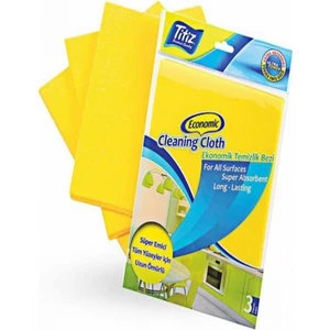 Titiz Plastik Titiz Ekonomik Temizlik Bezi 3lü Tp 703