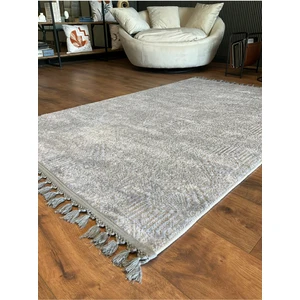 Saraz Halı Puffy Kabartma Desenli Yıkanabilir Kaymaz Taban Salon Halısı Mutfak Koridor Halısı S52