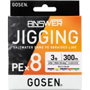 Gosen Jigging Answer Pe 8 Örgü Jig ve Tai Rubber Ipi 300MT Multi