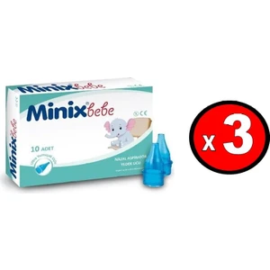 Minixbebe Nazal Aspiratör Yedek Ucu 10 Adet