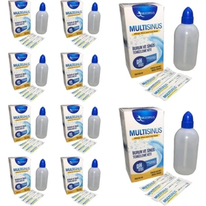 Multi Sinüs Rinse Burun ve Sinüs Temizleme Kiti - 10'lu Paket