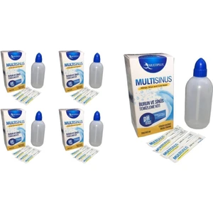 Multi Sinüs Rinse Burun ve Sinüs Temizleme Kiti - 5'li Paket