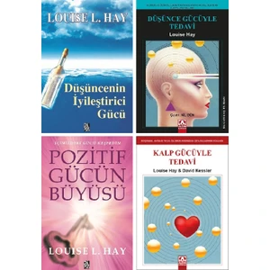 Düşüncenin Iyileştirici Gücü + Düşünce Gücüyle Tedavi + Pozitif Gücün Büyüsü + Kalp Gücüyle Tedavi - Louise L. Hay - 4 Kitap Set