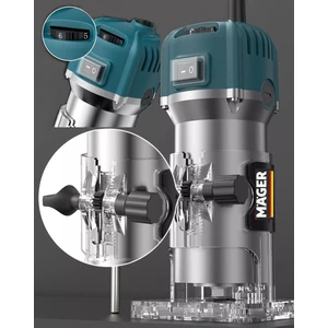 MGR10580FR Elektrikli El Frezesi Avuç Içi Freze Tıraşlama Düzleme Makinası