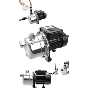 Schutzenger Bakır Sargılı Paslanmaz 2 Hp 5 Bar 8 Metre Emiş Max 70 Metre Dik Su Pompası Bakır Bronz Fanlı Sc-