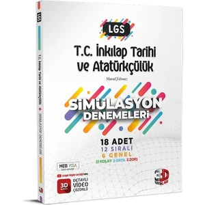 3D Yayınları LGS Simülasyon Inkılap Tarihi ve Atatürkçülük Denemeleri