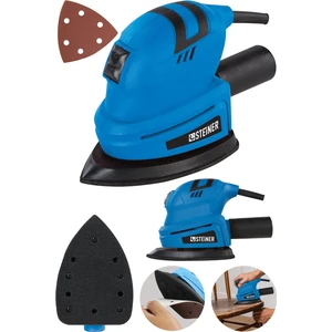 Alman Professional 1200 Watt Elektrikli Titreşimli Üçgen Zımpara Makinesi Kenar Köşe Avuç Zımpara