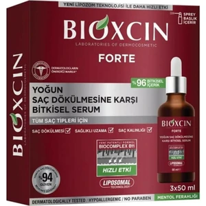 Bioxcin forte Yoğun Bitkisel Saç Serumu 3 x 50 ML -V803