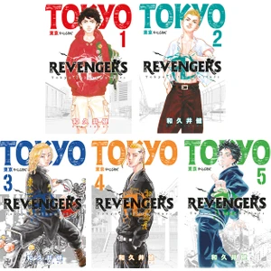 Tokyo Revengers 1-2-3-4-5. Ciltler Manga Seti