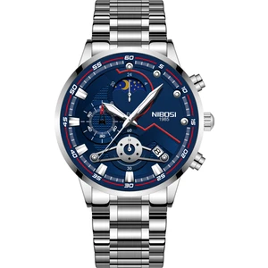 Kronograf Erkek Saatleri Suya Dayanıklı 2507 (Yurt Dışından)