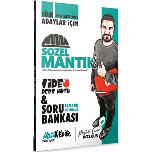 Hocawebde Yayınları 2023 KPSS ALES DGS Sözel Mantık Video Ders Notu ve Soru Bankası