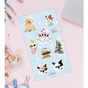 Kedili Sticker Set,pisili 2'li set
