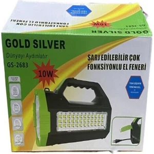Gold Silver GS-2683 Şarjlı El Feneri