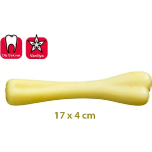 Naylon Çiğneme Kemiği Vanilyalı 17CM