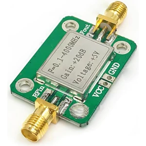 0.1-4000MHZ 20DB Gain Rf Geniş Bant Amplifikatör Modülü