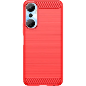 Shin-Wo Infinix Hot 20 Fırçalanmış Dokulu Deri İçin Telefon Kılıfı (Yurt Dışından)