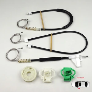 Seat Ibiza MK2 6K1 1993-2002 4/5 Kapı 6K4837401P İçin Ön Sol Cam Kriko Tamir Seti