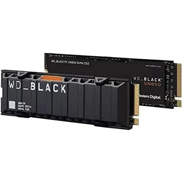 Wd Black Sn850 1TB 7000MB-5300MB M.2. 2280 Gen4 X4 NVMe SSD Fiyatı