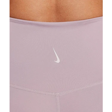 Nike Yoga Dri-fit High-waisted 7/8 Cut-out Kadın Tayt - Mor Fiyatı