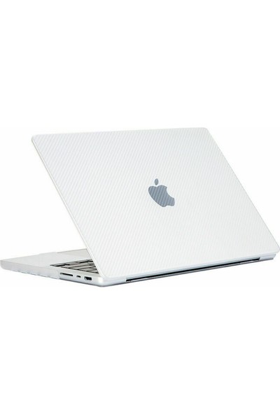 Arabulalaca Macbook Pro 14.2 Inç 2023 A2779 M2 Max Pro Işlemcili Koruma Karbon Kılıfı Hardcase Kapak