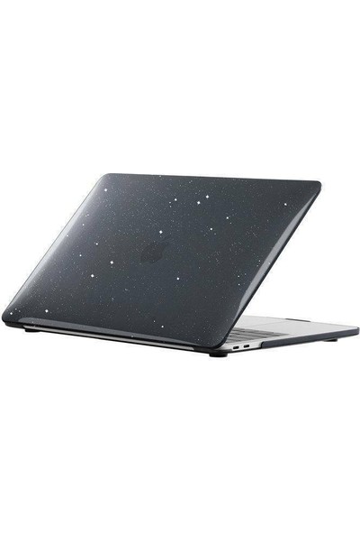 Arabulalaca Macbook Pro 14.2 2023 A2779 M2 Max Pro Işlemcili Parlak Kristal Simli Kılıf