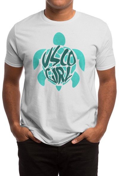Save The Turtles And Skip A Straw Ocean Turtle Design Beyaz Spor Tişört