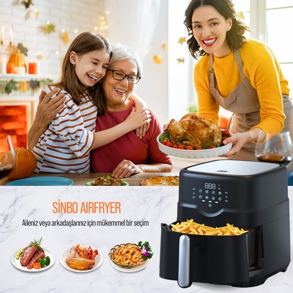 SCO-5056 Airfryer 4,5 L Fritöz fırsatları