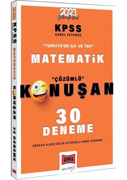 2023 KPSS Matematik Tamamı Çözümlü Konuşan 30 Deneme